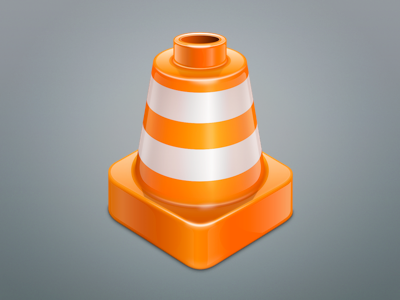 VLC icon glossy icon vlc