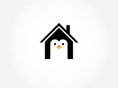 Penguin - WIP home house logo penguin