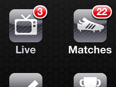 iPhone Football App — Sneak Preview app design football iphone preview soccer