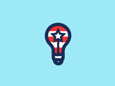 Great American Thinkers america icon logo something