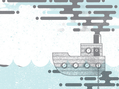 Fishing Boat 2 design illustration