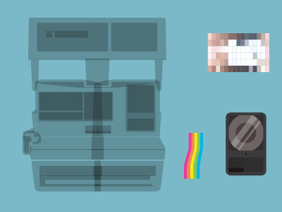 Camera #2 in progress camera illustration micahburger vector vintage