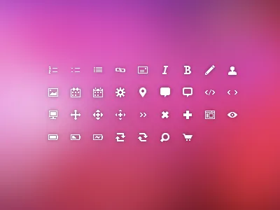 34 16x16 Icons 16x16 icons