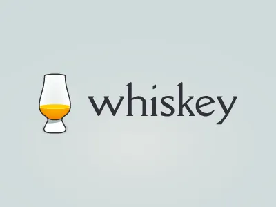 Whiskey logo whiskey