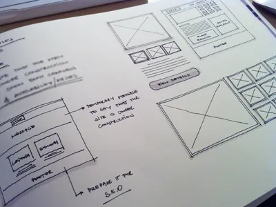 Dribbble ui webdesign wireframe