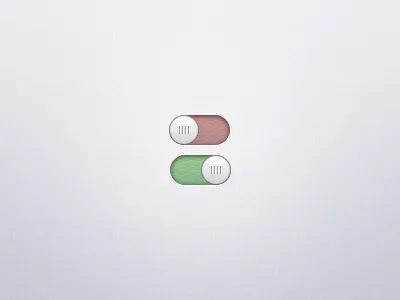 Switch green light red simple switch toggle ui user interface