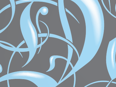 D illustration lettering vector