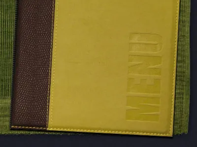 Dijlemolens leather menu texture
