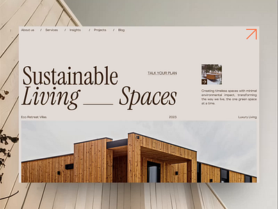 Terraforma - Green Architecture Company Landing Page Animation animation architect architecture clean design house landing page portfolio property real estate residence ui ux web web design website website design