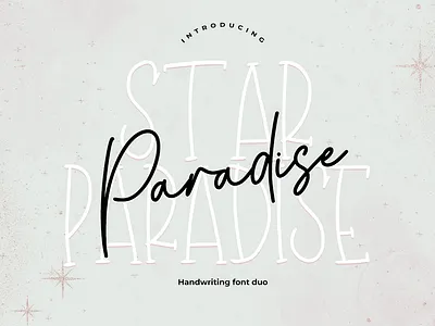 Star Paradise font 3d animation branding design font graphic design illustration logo motion graphics