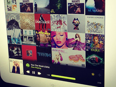 Spotify for iPad - Unofficial App apple ios ipad iphone music spotify