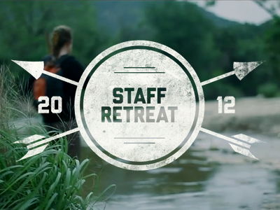 Retreat church hunger games liberator logo lost losttype parody retreat spoof staff staff retreat summer type