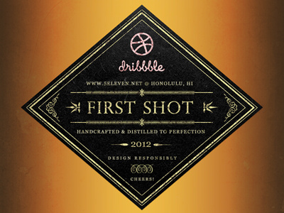 Taking the First Shot label shot