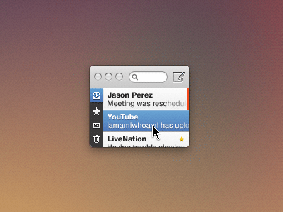 Super Micro Mail! email tootiny ui