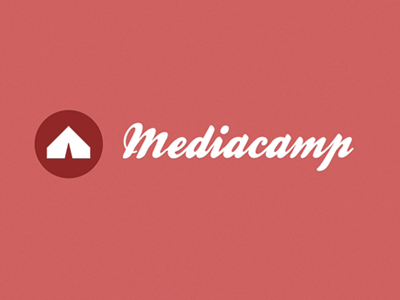 MediaCamp Branding brand camp logo mediacamp tent