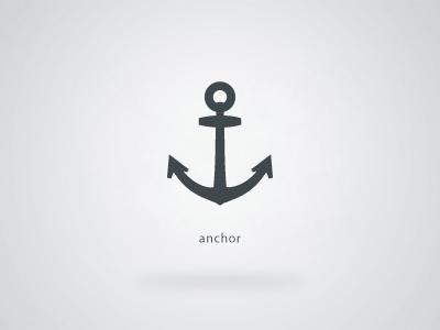anchor anchor glyph icon illustrator nautical