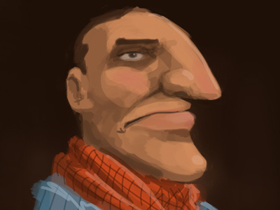 iPad Cowboy Sketch sketch