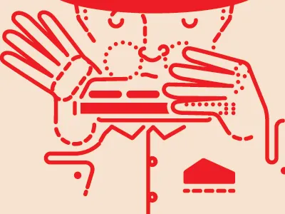 More pitch work graphic line music festival screen print tote bag will scobie