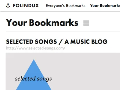 Folindux header index interface screenshots titles url