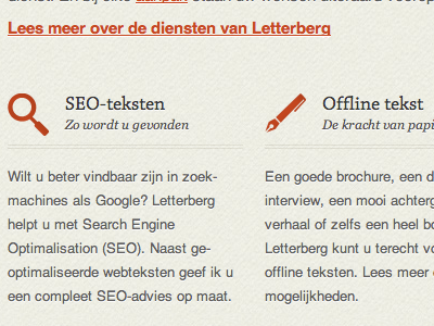 Services copywriter magnify pen red seo services