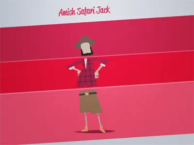 Hipsters - Amish Safari Jack hipster