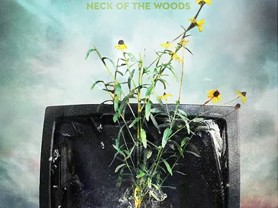 Neck Of The Woods bravado broken t.v. growth merch design photo manipulation zeb love
