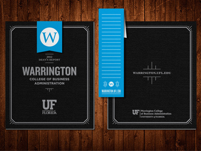 Annual Report redesign mockup