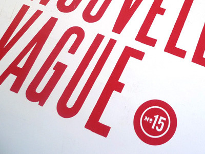 Ludlow Record typography poster screenprint typography