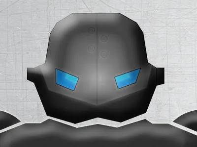 outlaw icon android app design game icon logo outlaw print robot