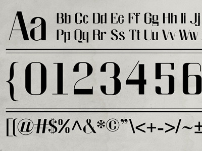 Fillmore fillmore print type typography