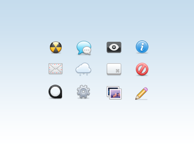 More 32px 32px burn chat command delete gear icons info loupe mail messages pencil pictures rain settings view