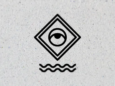 Eye icon illustration symbol