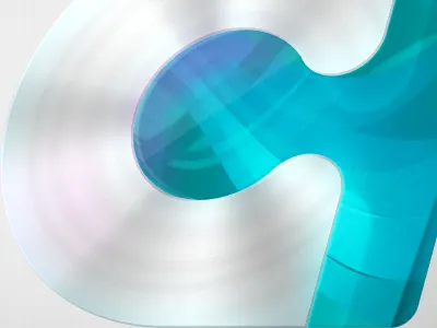 AdComplete logo glossy logo metal steel