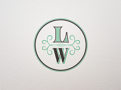 The Last Word Seal v1 antique bar book cocktail logo vintage