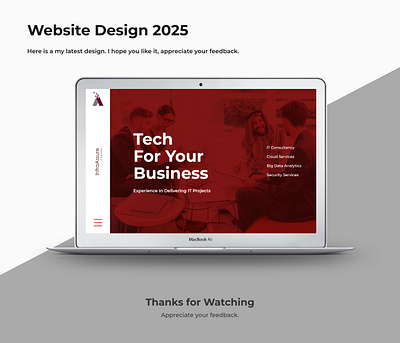 Innovative Interfaces: UI Design for a Technology Company cutting edge website design modern tech interfaces technology company ui design ui