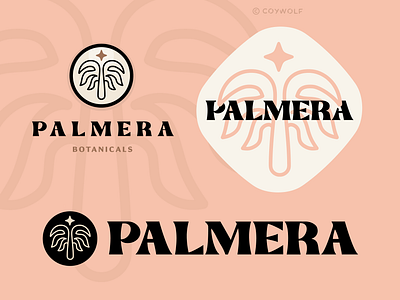 Palmera - visual identity beauty bohemian branding brandmark california cosmetics exotic fashion icon identity illustration island logo logo design logos palm palm tree resort skincare tropical