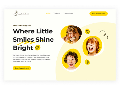 Pediatric Dentist Website And Branding Design