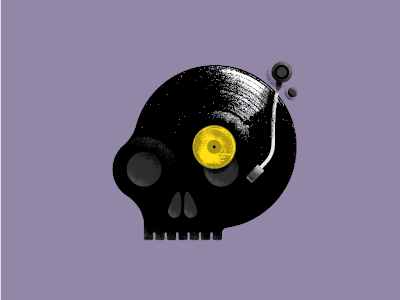 Skull a day #4 skull vinyl