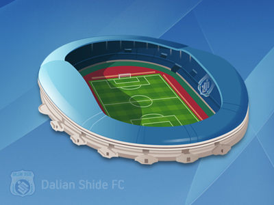 Stadium football graphic gui home icon logo stadium ui