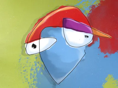 Doodle Guy abstract doodle paint photoshop