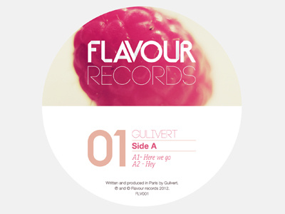 FLV001 ep macaron music vinyl