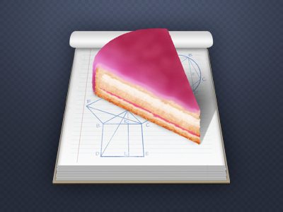 Unused App Icon app icon notepad pie