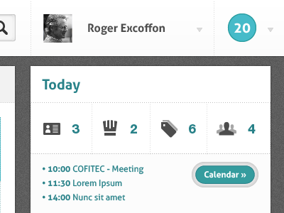 UI 2 roger excoffon turquoise ui