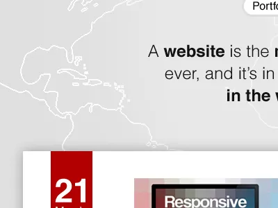 Portfolio Redesign WIP clean minimal portfolio simple website