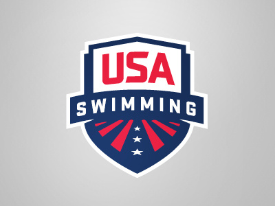 USA Swimming brand id concept design