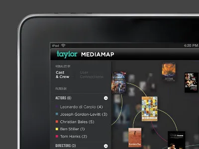 Visualizing movies on iPad ipad movies tv visualization