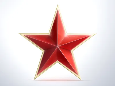 Star icon illustration photoshop red star teaser