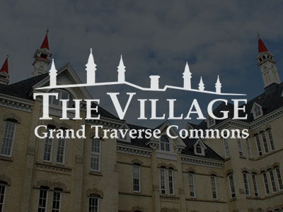 Village Logo Concept 2 commons identity logo michigan traverse city