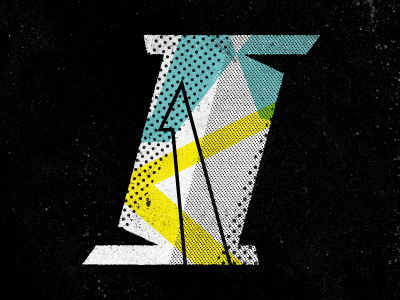 Type Fight I i letter i texture typefight