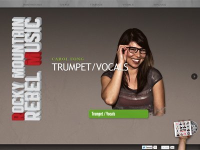 rmrm.ca - FULL WIDTH MOCKUP - Bandividuals Section band bc css design funk html5 reggae rock rocky mountain rebel music ska victoria website